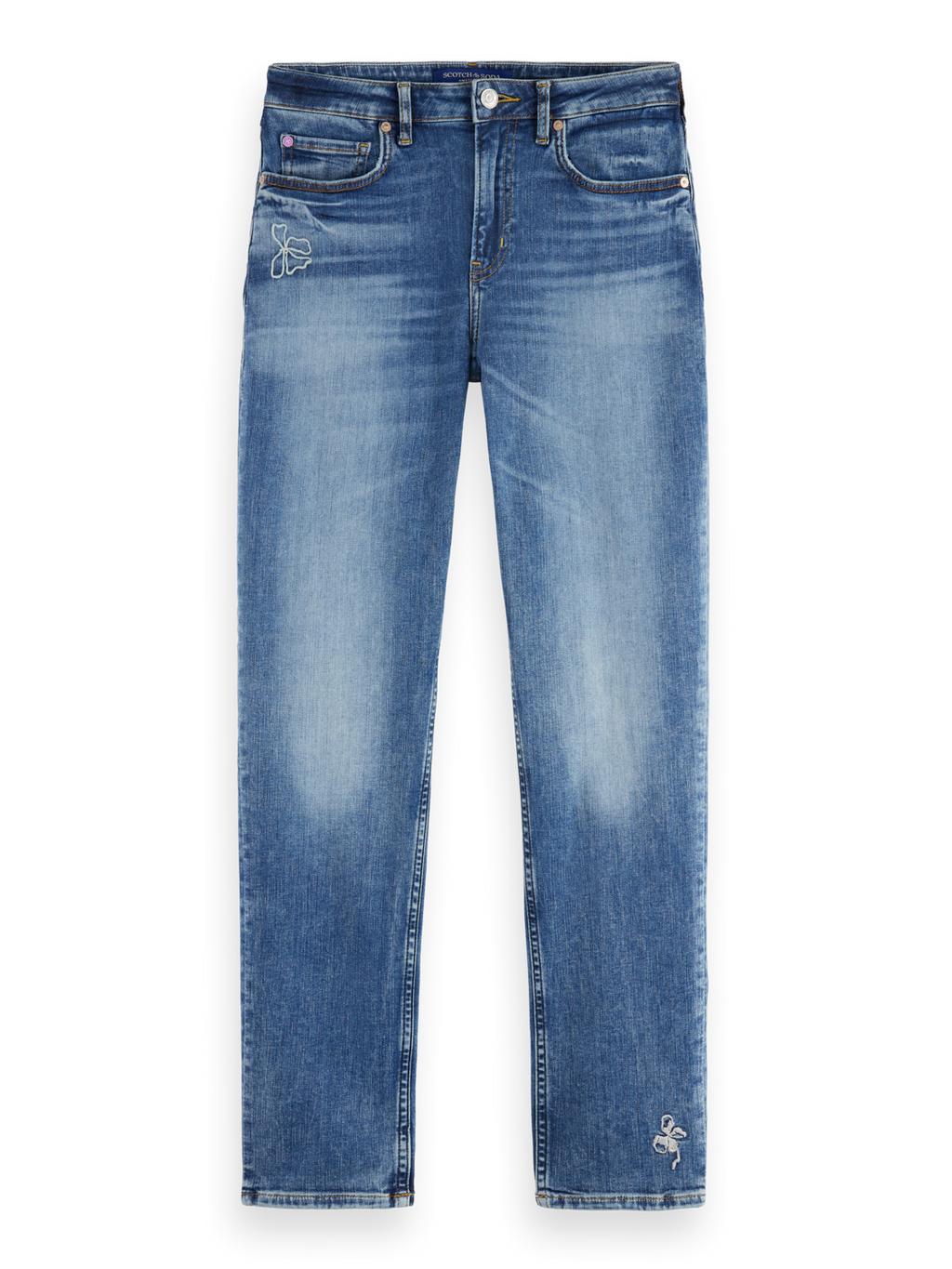 High Five slim fit denim