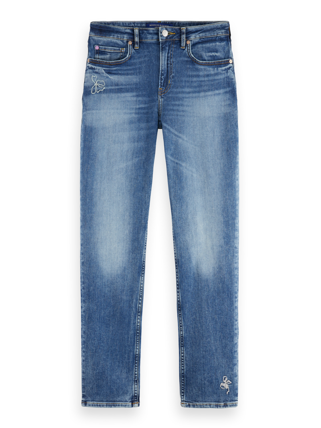 High Five slim fit denim