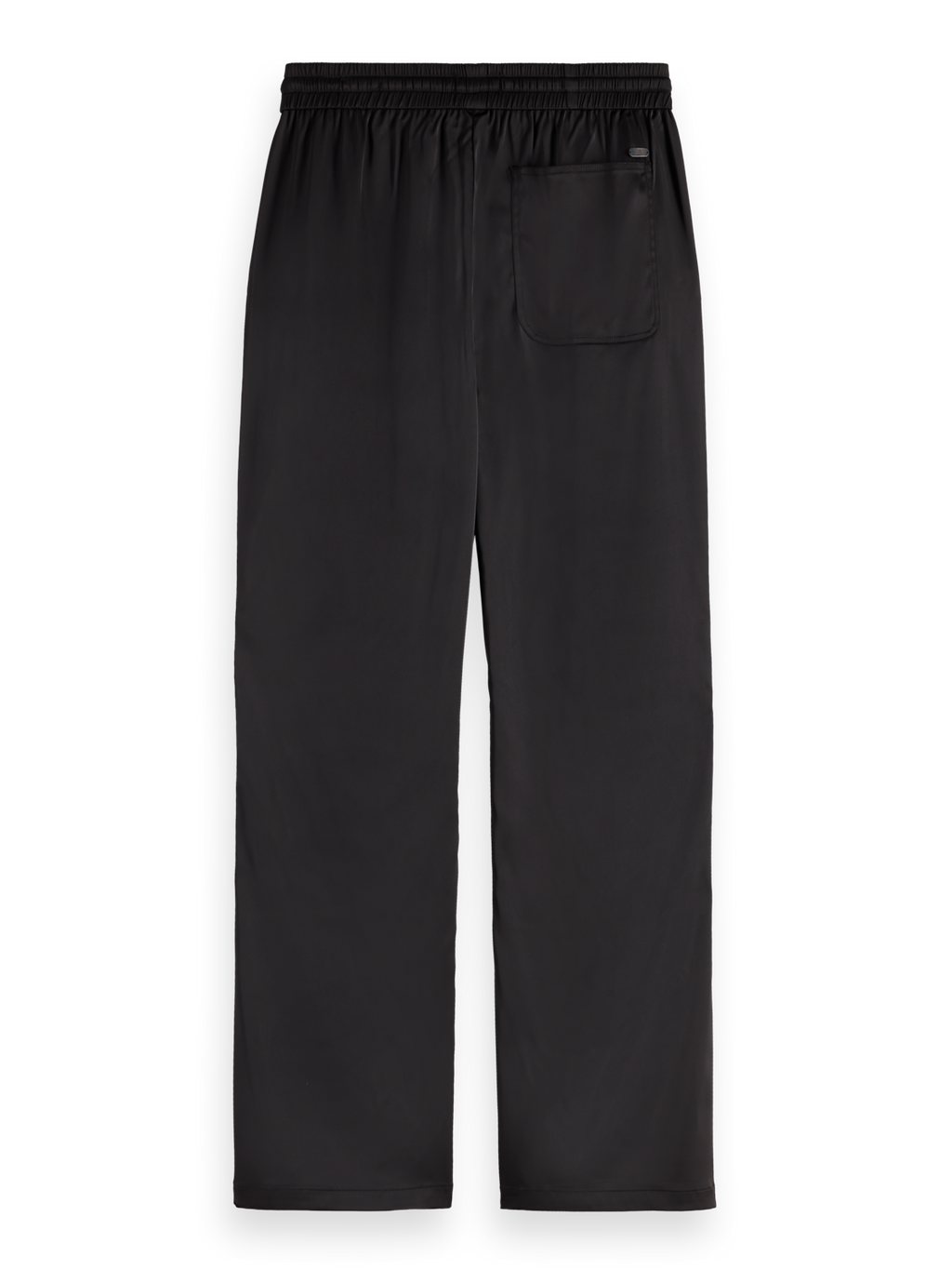 Mae mid-rise bootcut satin pant