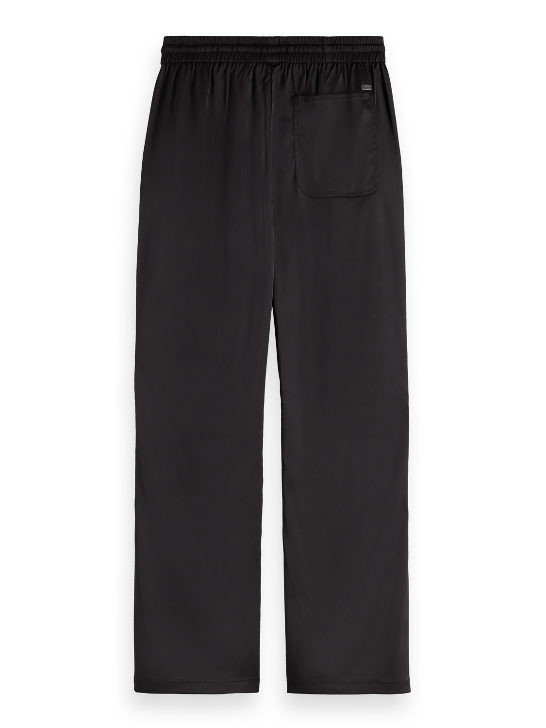 Mae mid-rise bootcut satin pant