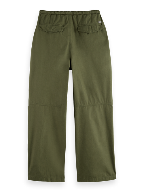 Ivy mid-rise wide-leg cargo pant