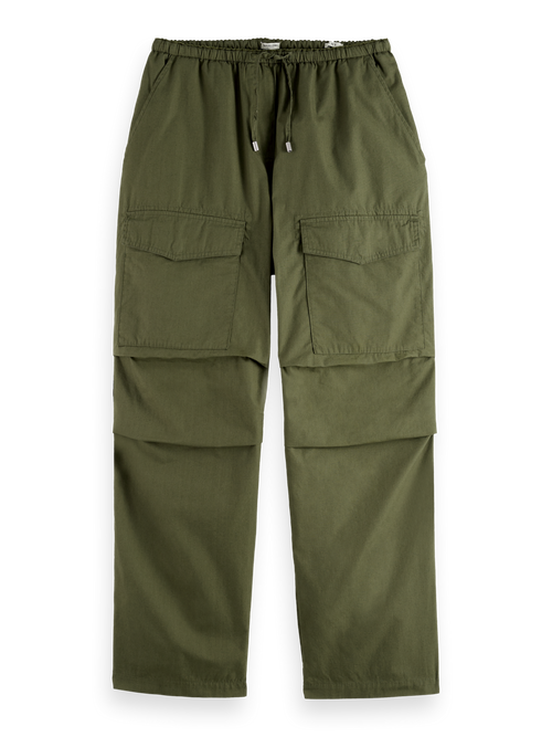 Ivy mid-rise wide-leg cargo pant