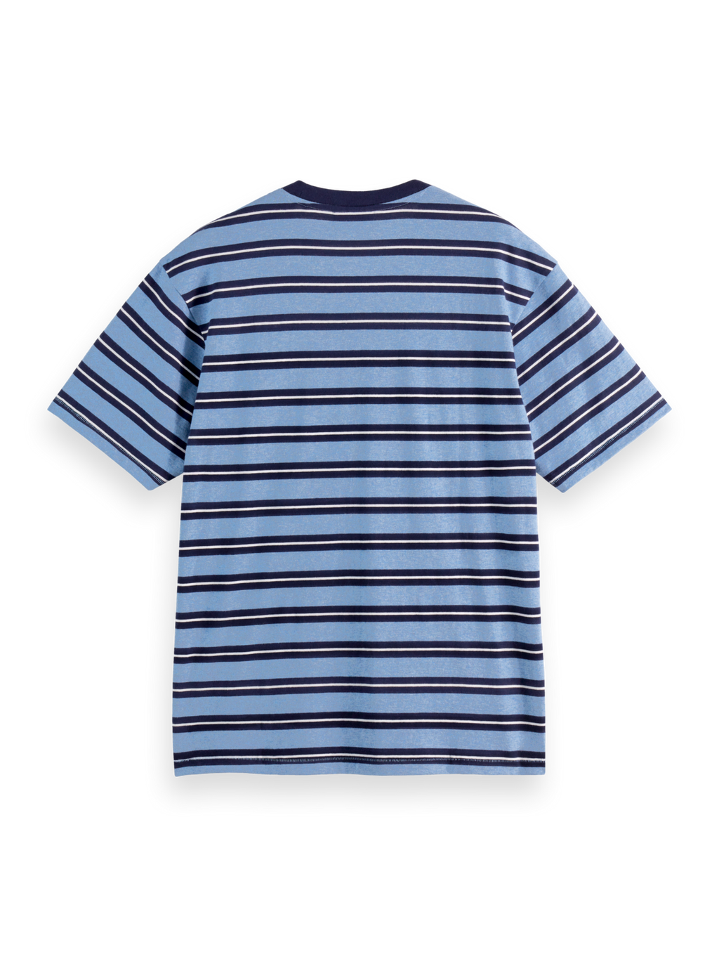 Stripe yarn-dyed t-shirt