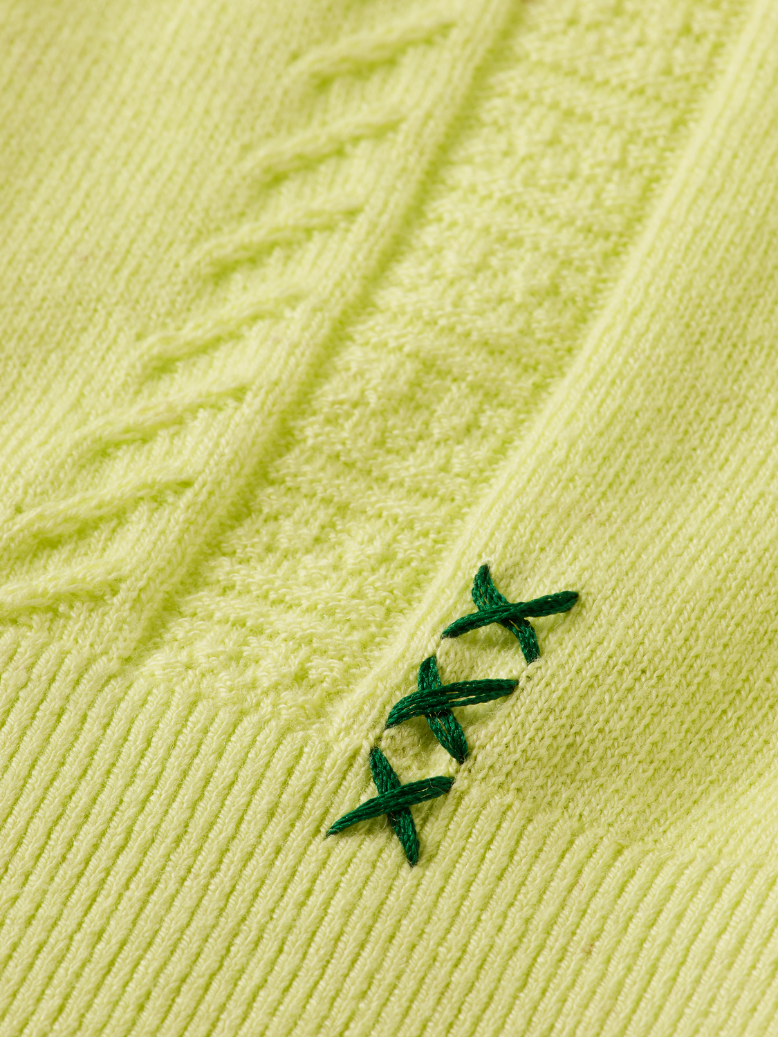 Knitted polo