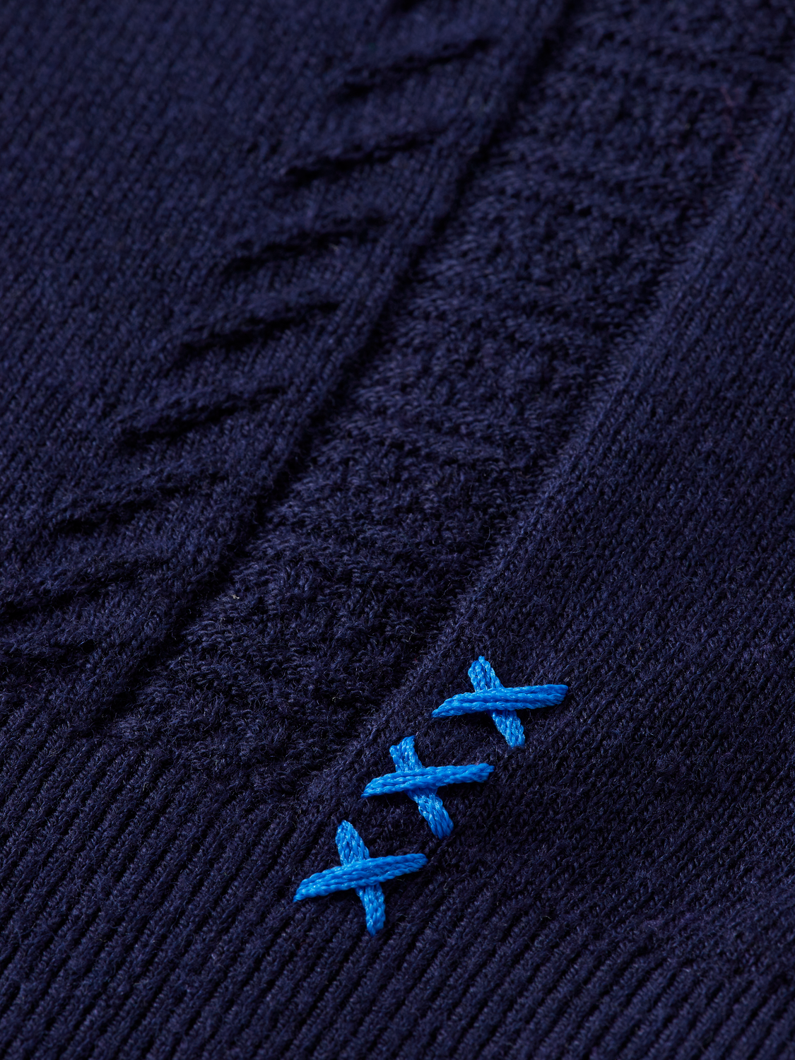 Knitted polo