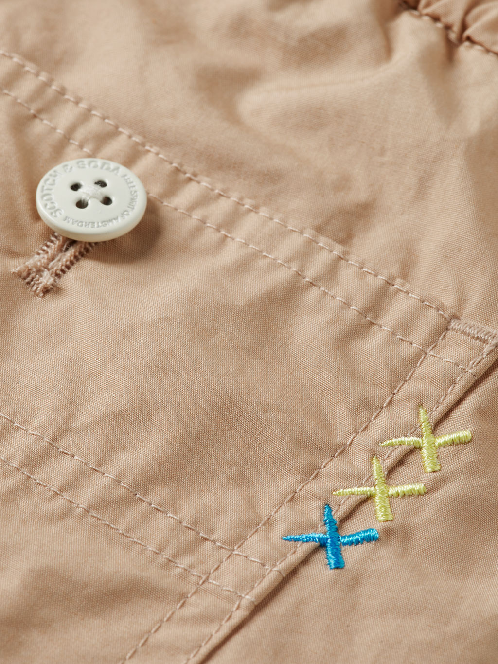 Boys Poplin Cargo Pants