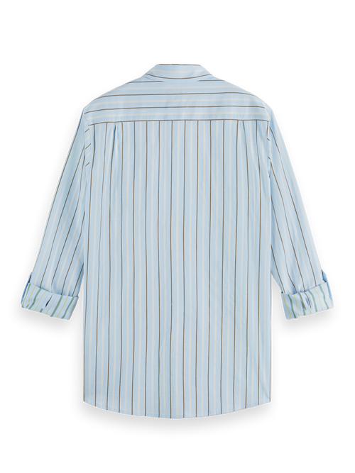 Regular fit dobby stripe shirt