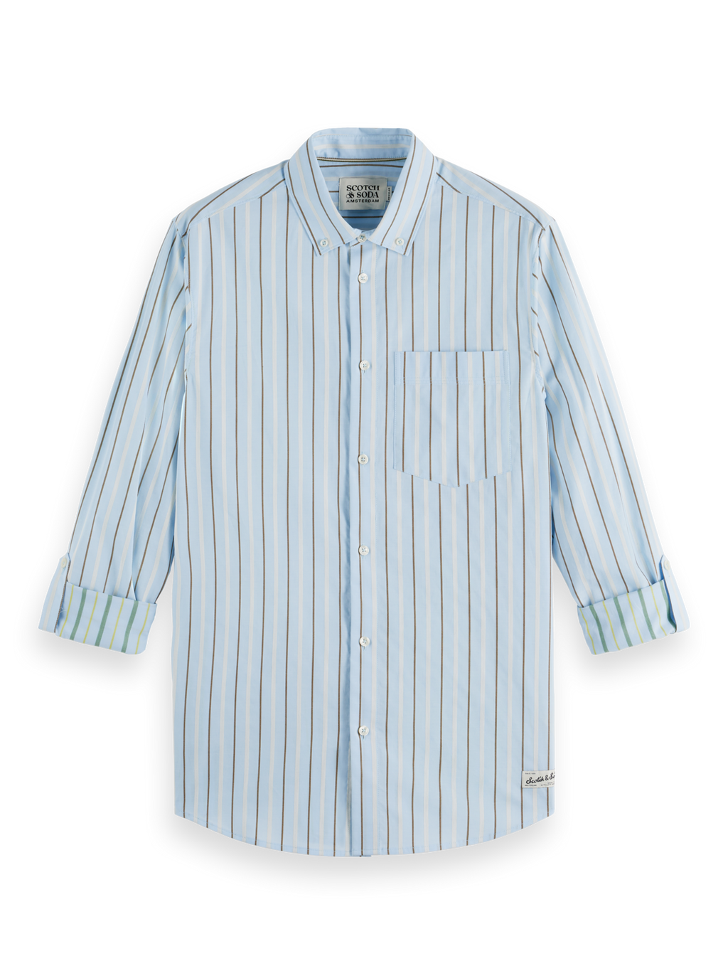 Dobby stripe shirt