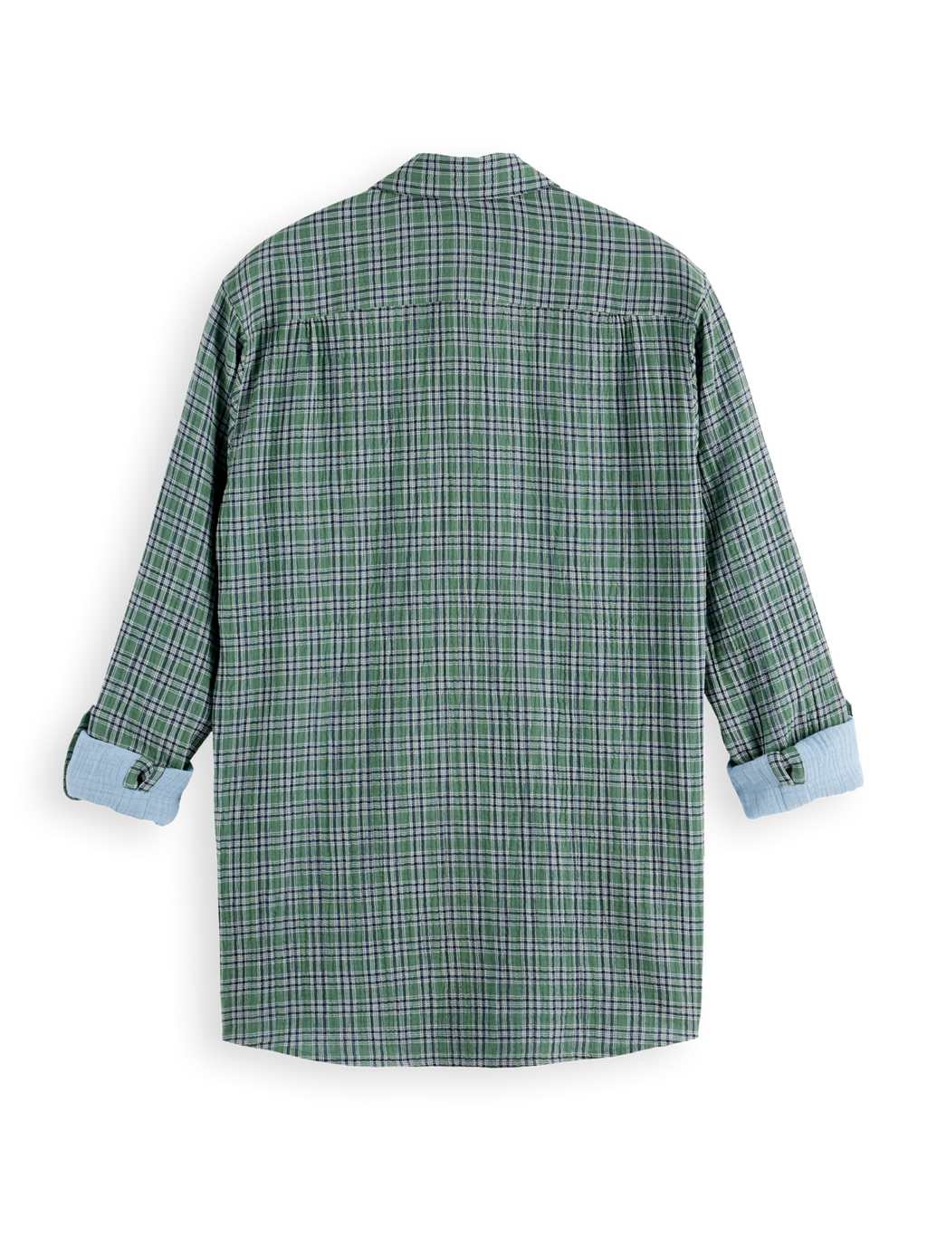 double face check shirt