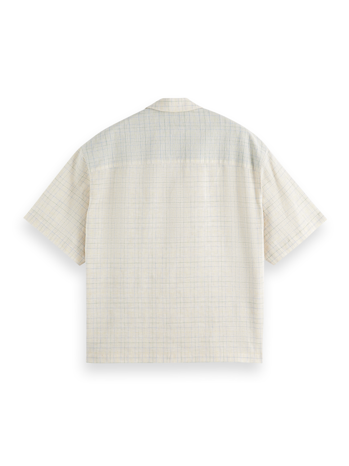 Relaxed yarn-dyed check shirt