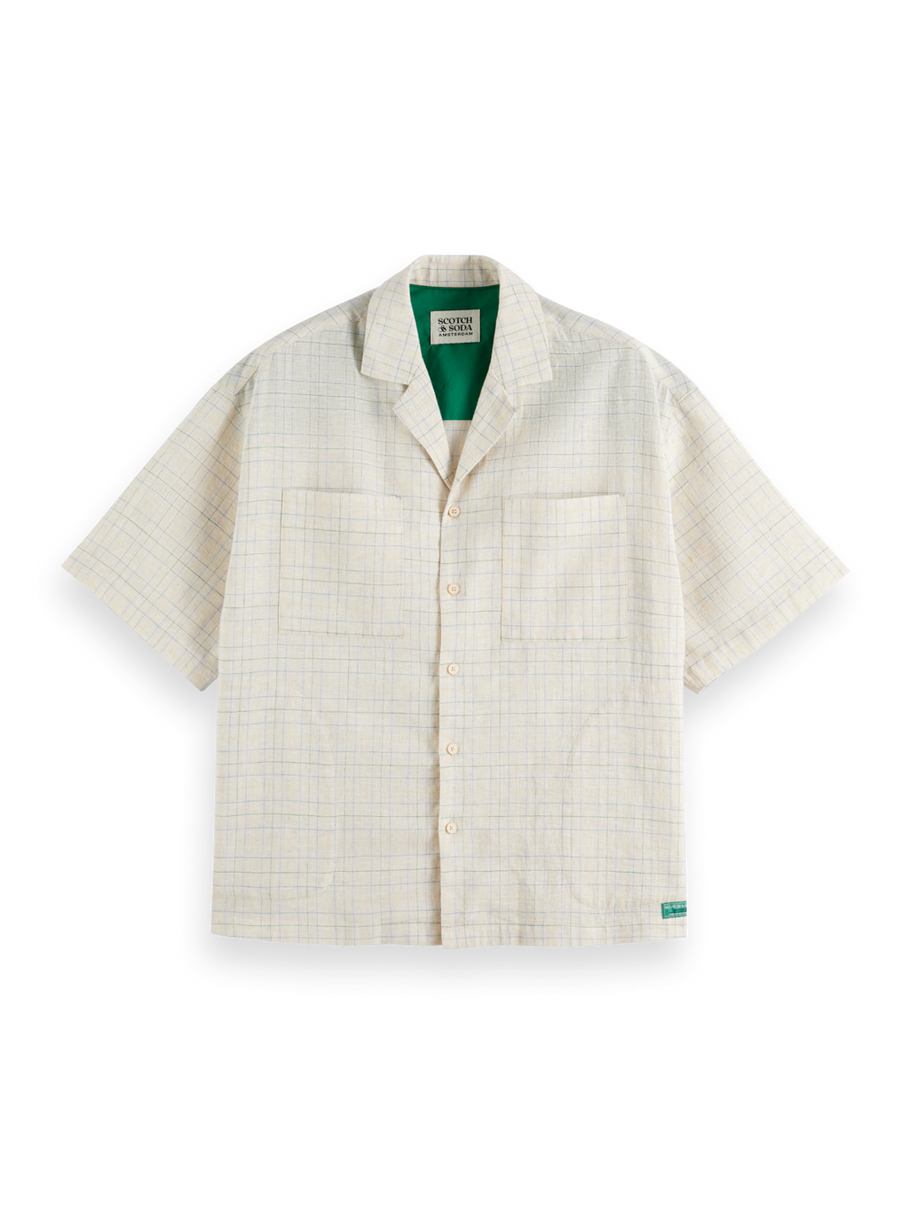 Relaxed yarn-dyed check shirt