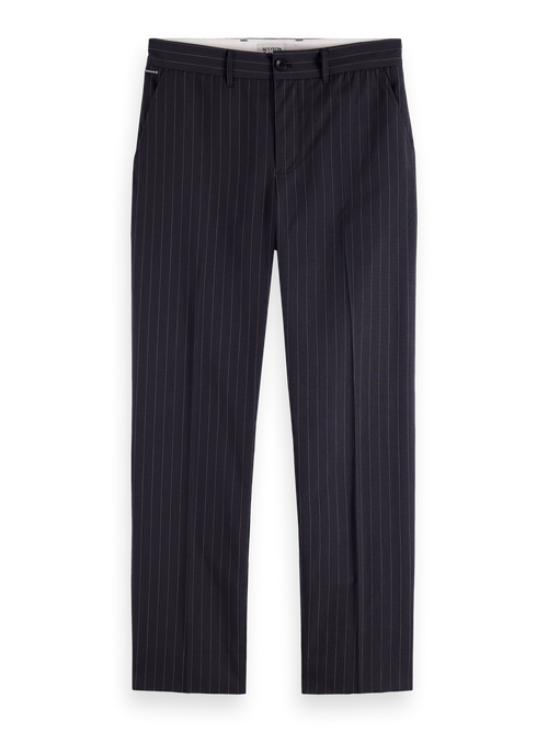 Otis - Straight fit tailored pinstripe chino