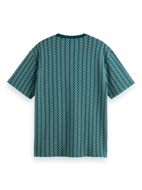 Jacquard relaxed fit t-shirt