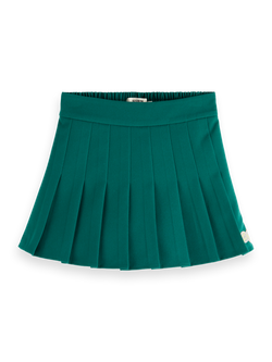 Pleated tennis skort