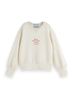 Modal crewneck with front artwork