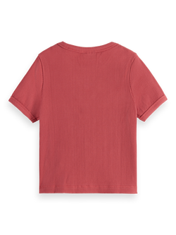 Baby rib slim-fit t-shirt