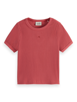 Baby rib slim-fit t-shirt