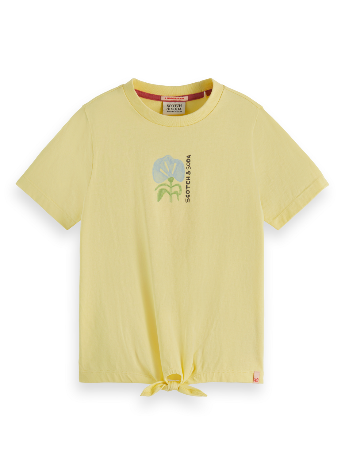 Girls Knotted T-Shirt