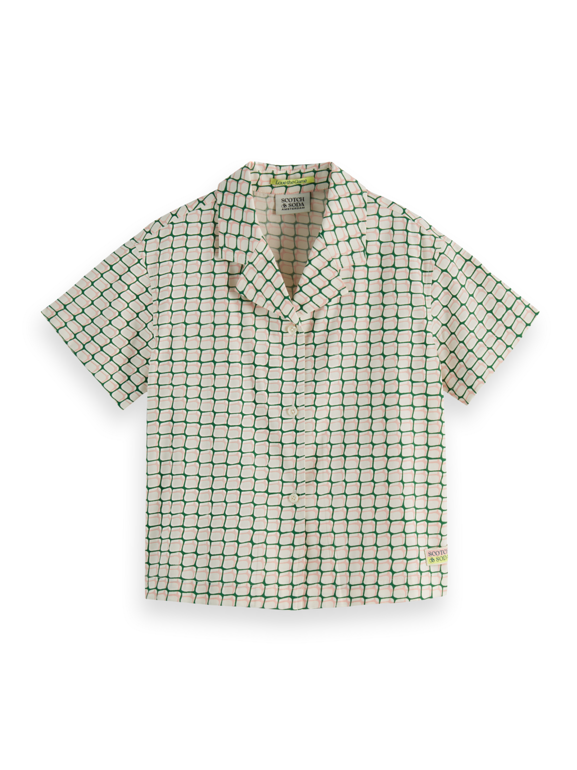 Girls Printed Viscose Shirt