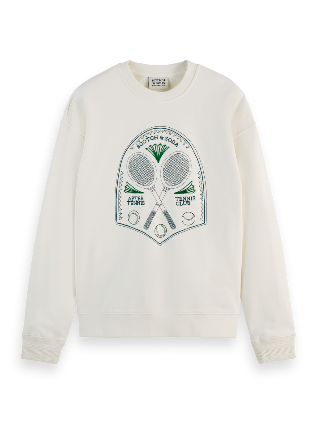 “Scotch & Soda” Front Chest Artwork Sweat Beige Essentials LOGO FRONT CHEST SWEATSHIRT – Scotch & Soda Amsterdam