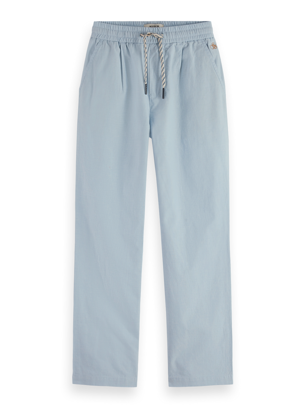 Boys Linen Blend Pants