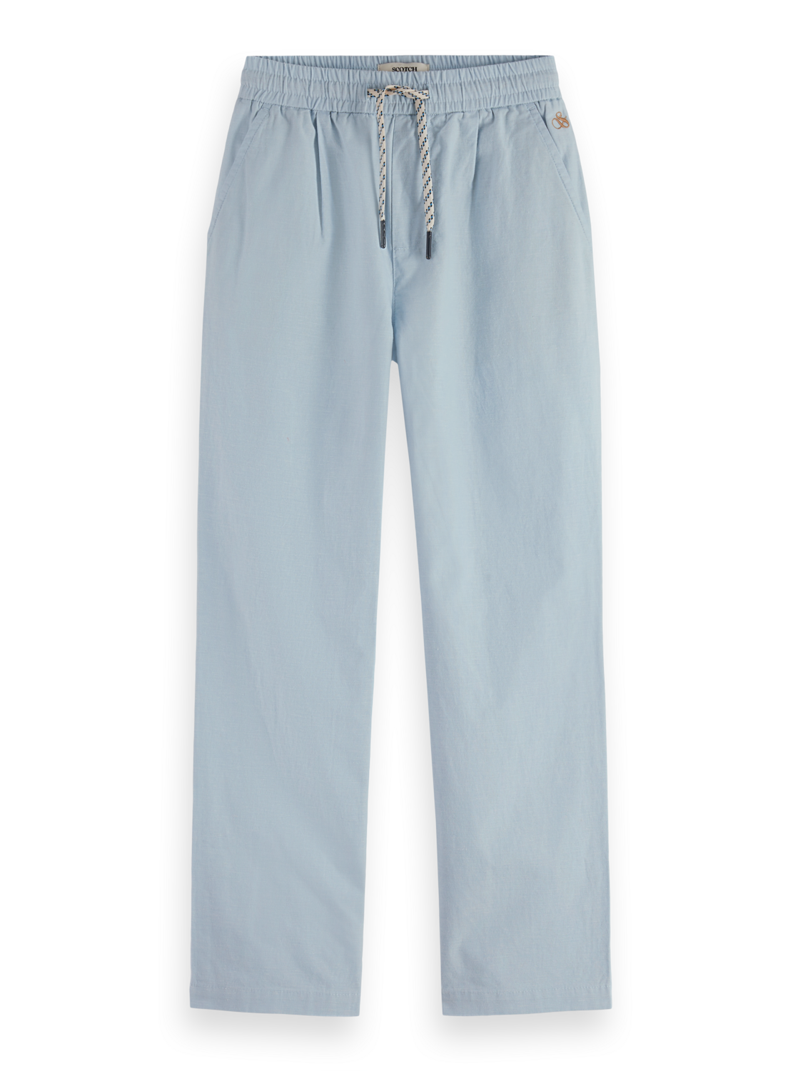 Boys Linen Blend Pants