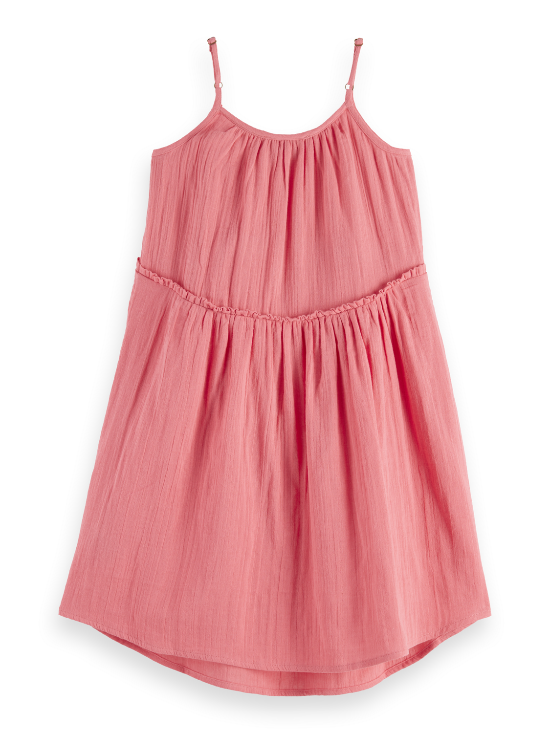 Girls Crinkle Cotton Dress