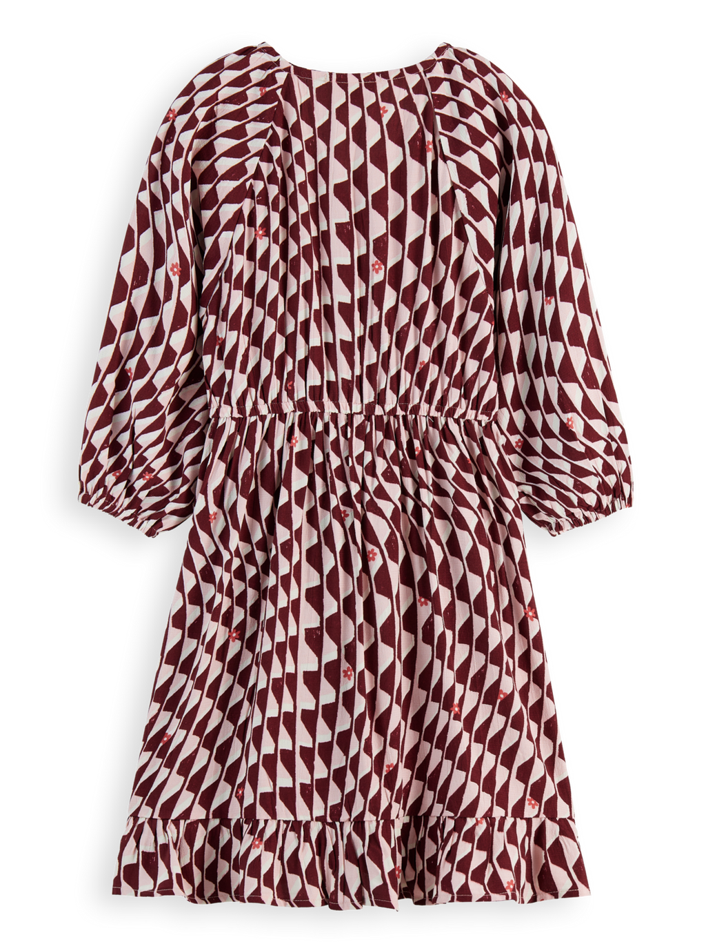 Girls Printed Viscose Dress