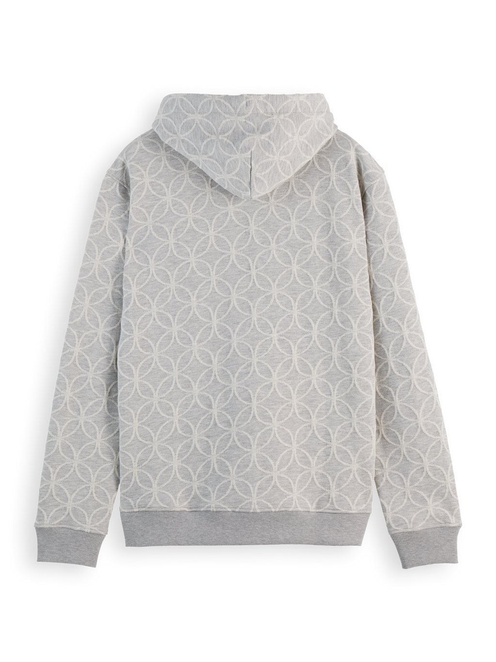 Jacquard regular fit hoodie