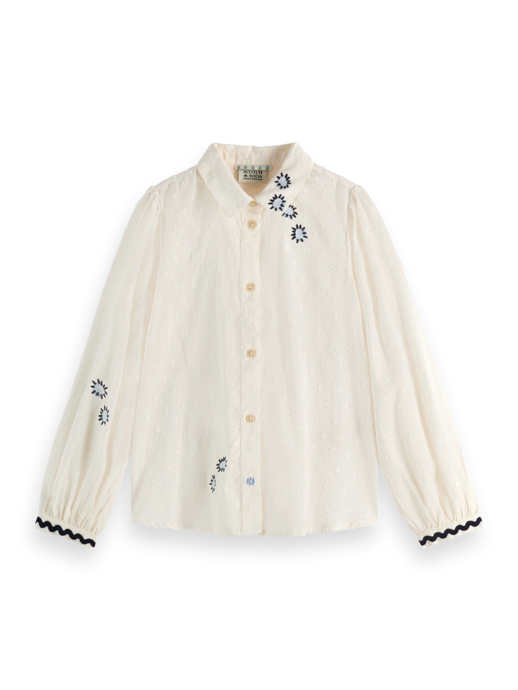 Girls Embroidered Shirt