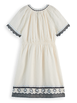 Embroidered summer dress