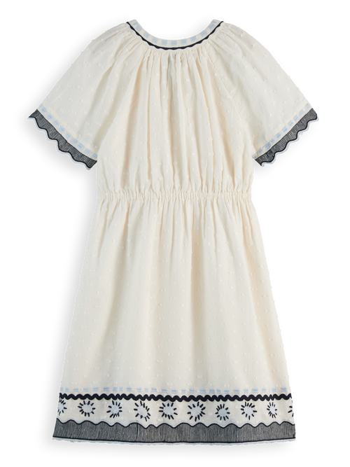 Embroidered summer dress