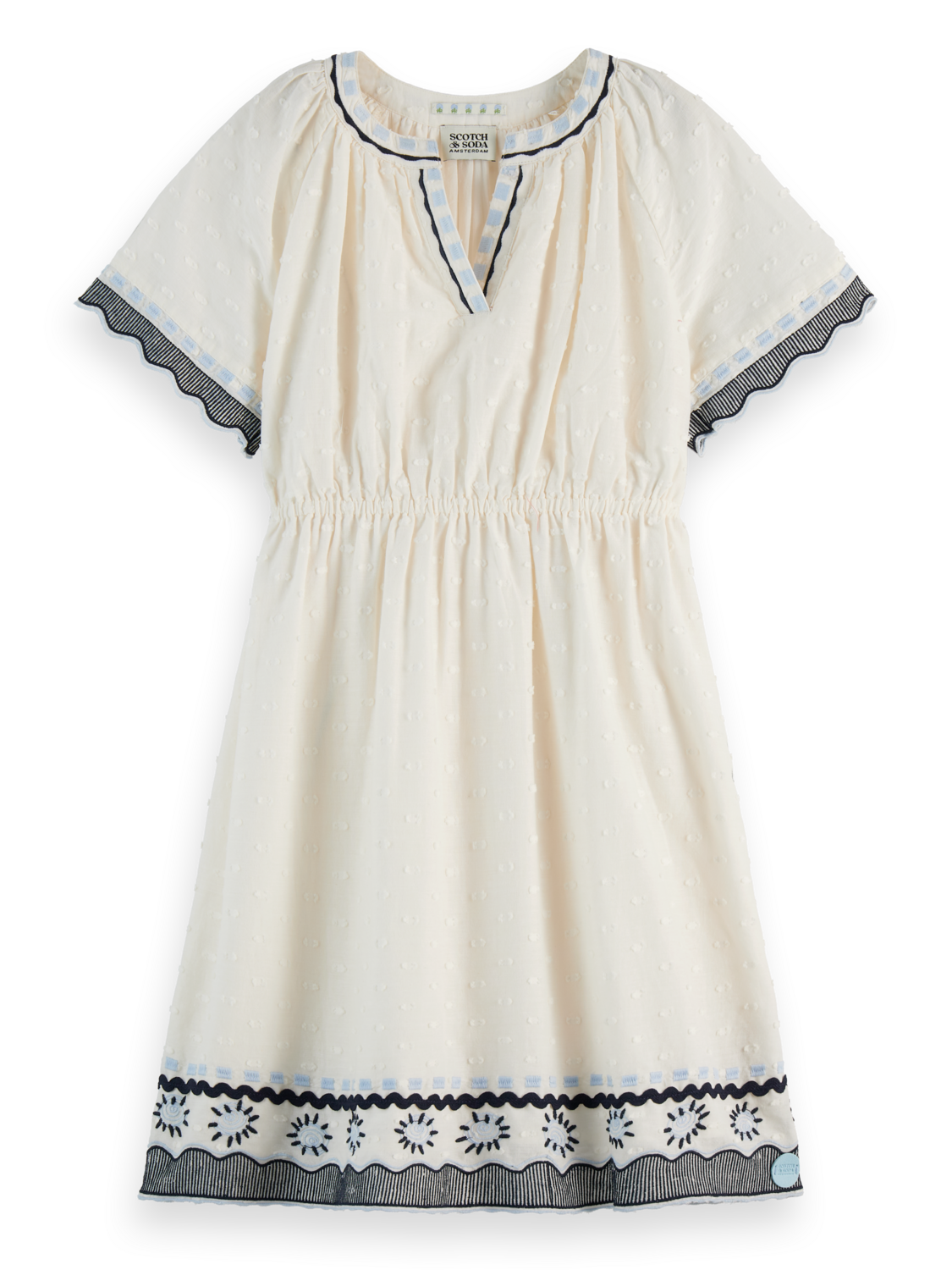 Girls Embroidered Dress