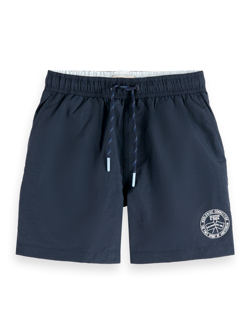 Mid-length logo swimshorts