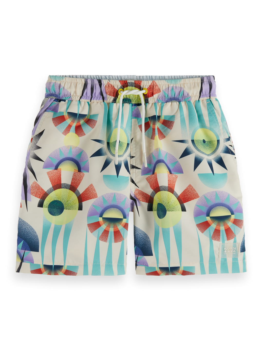 Boys Printed Swim Shorts