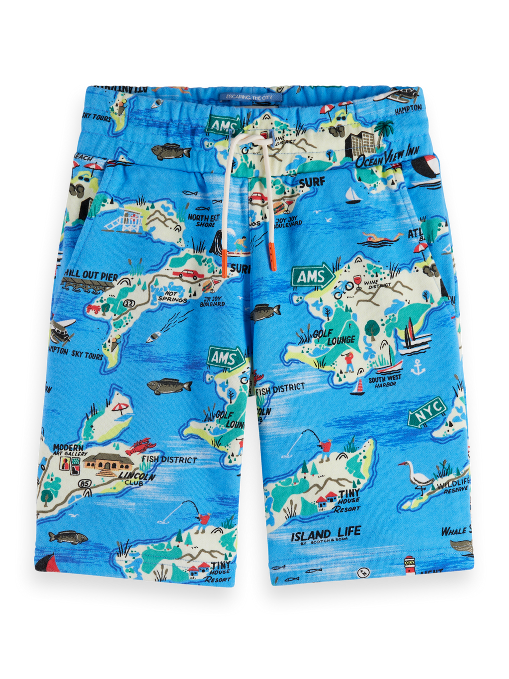 Boys Printed Sweatshorts