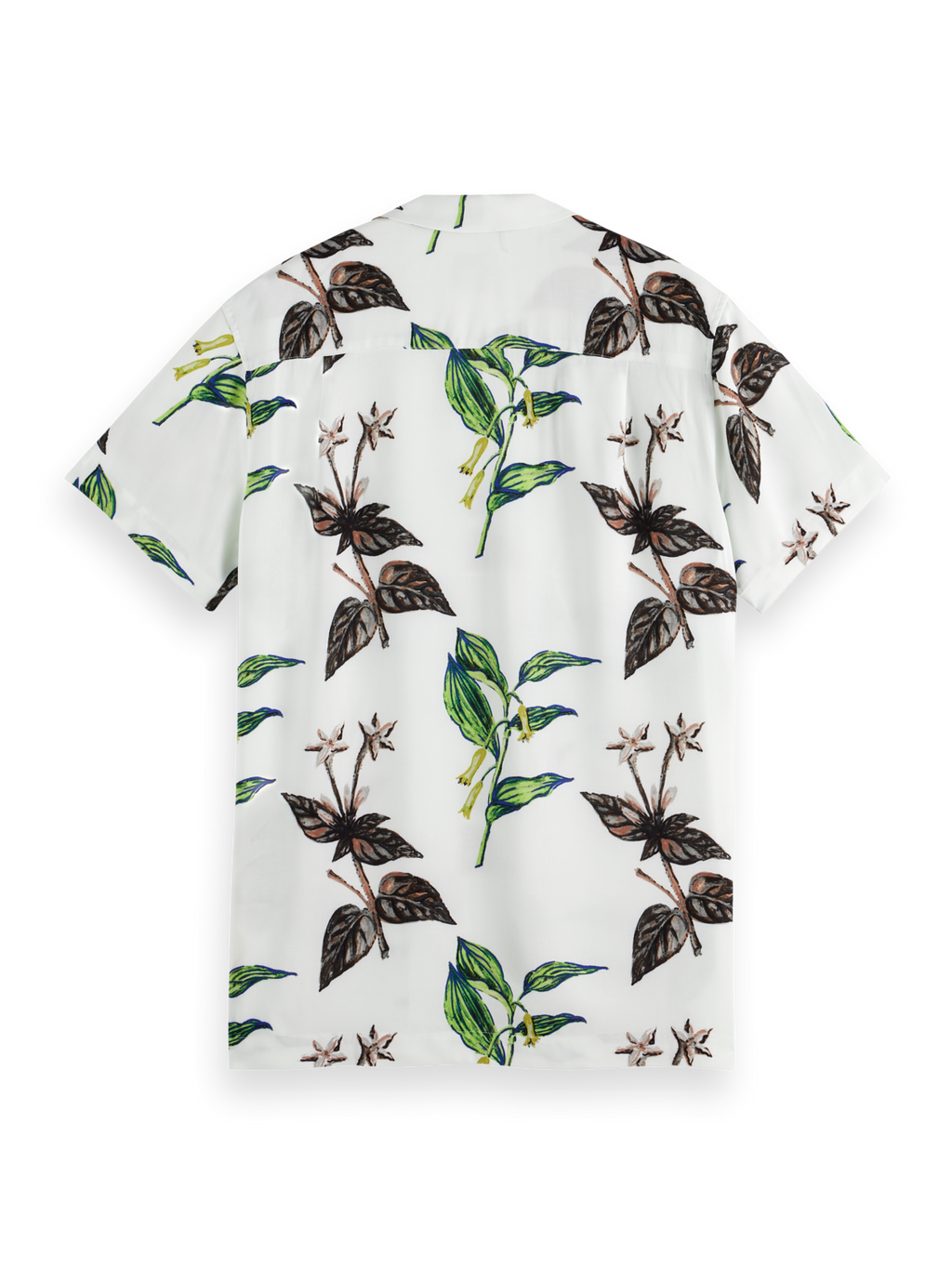 Regular short sleeve print shirt