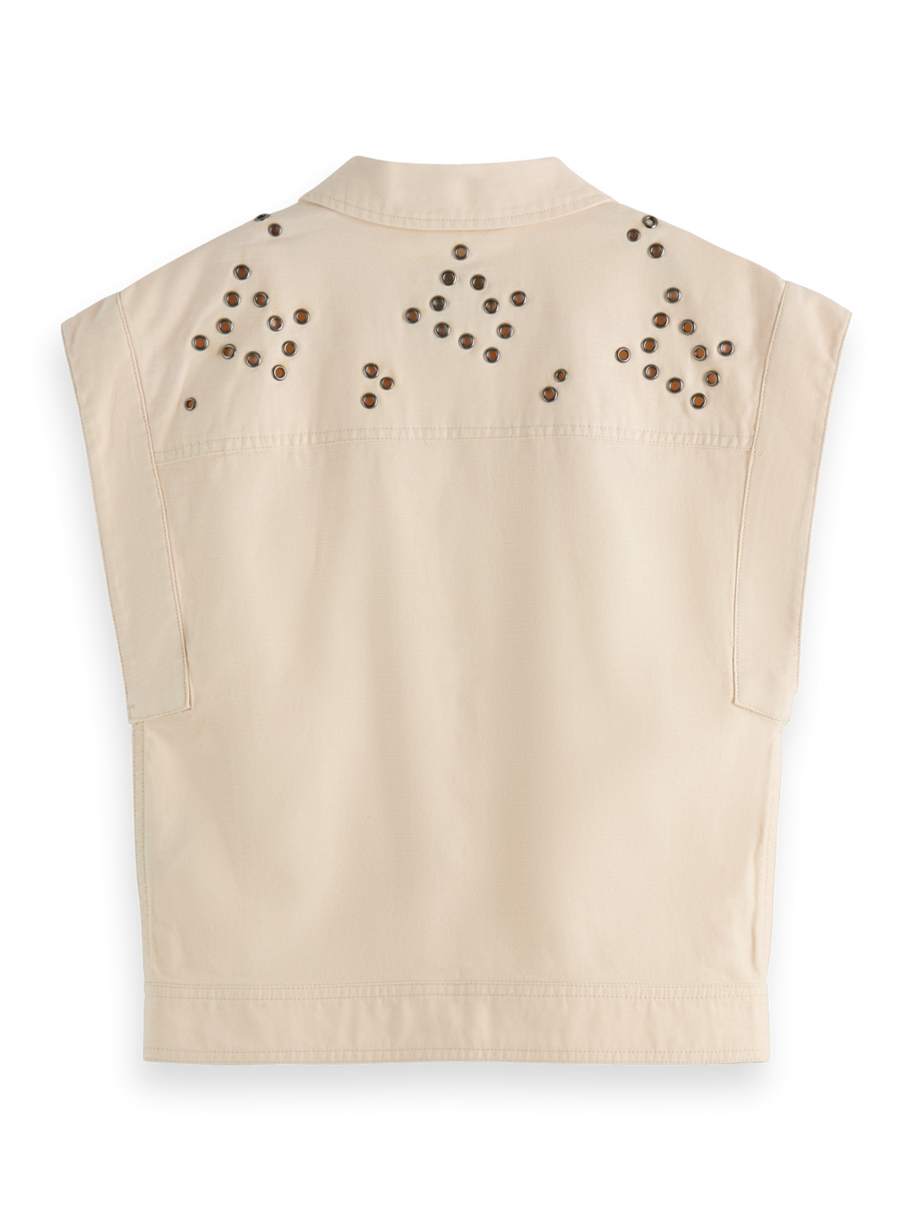 Girls Studded Gilet