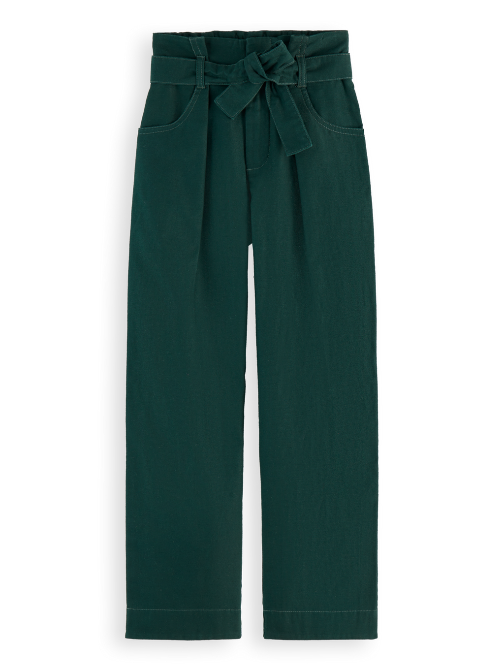 Girls Paperbag Tapered Pant