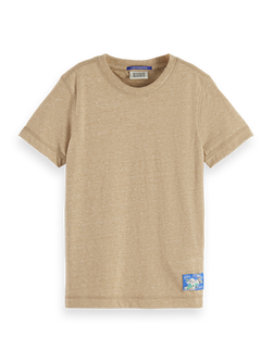 Regular-fit melange t-shirt