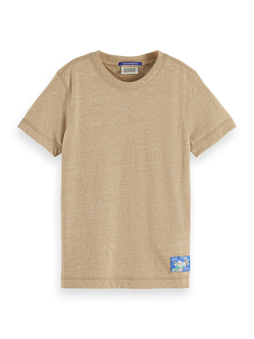 Regular-fit melange t-shirt