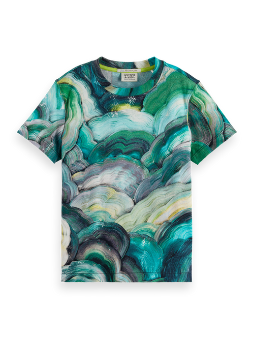 Relaxed-fit all-over printed t-shirt