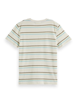 Relaxed-fit yarn-dyed striped t-shirt