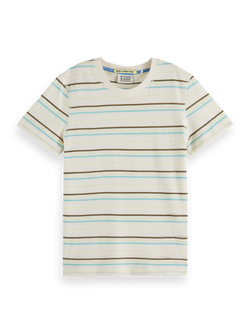 Relaxed-fit yarn-dyed striped t-shirt