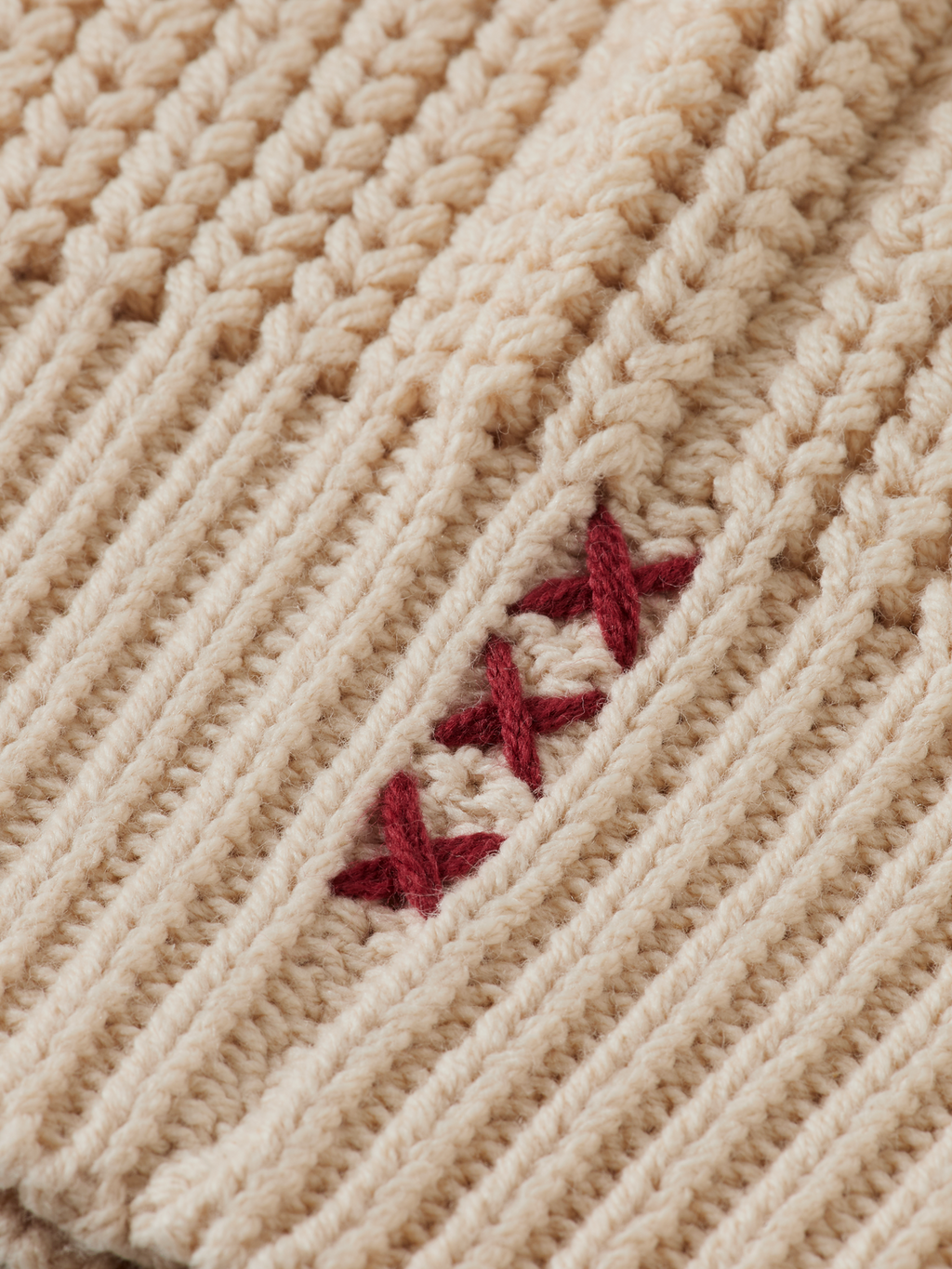 stripe trim cardigan