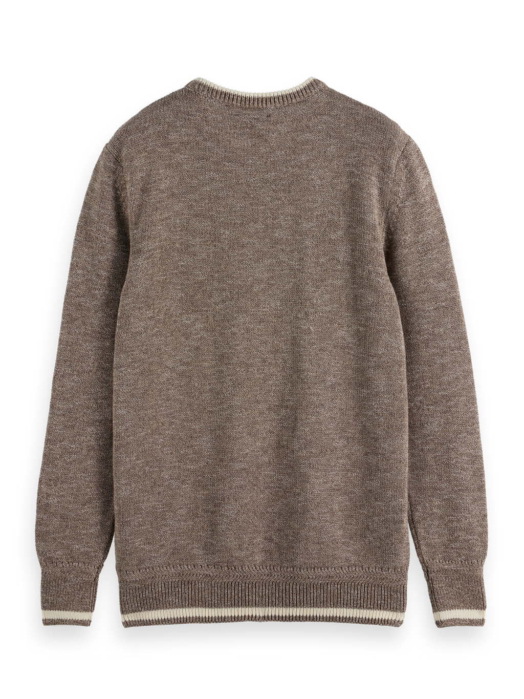 Melange crewneck