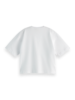 Loose-fit t-shirt with front artwork