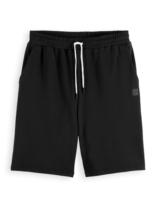 Badge logo regular fit sweatshorts