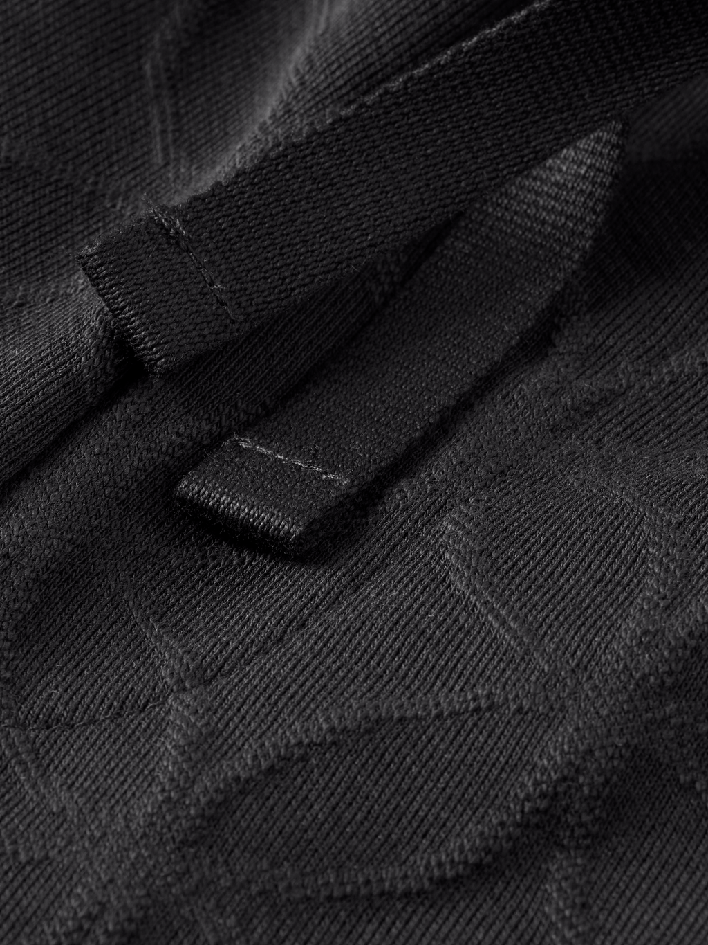 Jacquard Terry Relaxed Straight Sweatpants