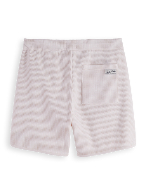 Sporty waffle  relaxed fit bermuda short